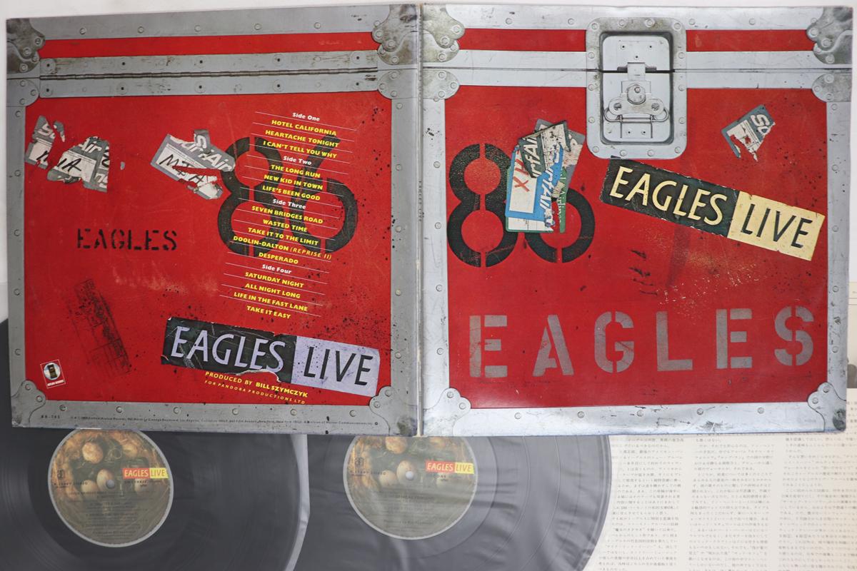 

LP Record EAGLES Live P558990Y ASYLUM 1980 Japan Rock Used