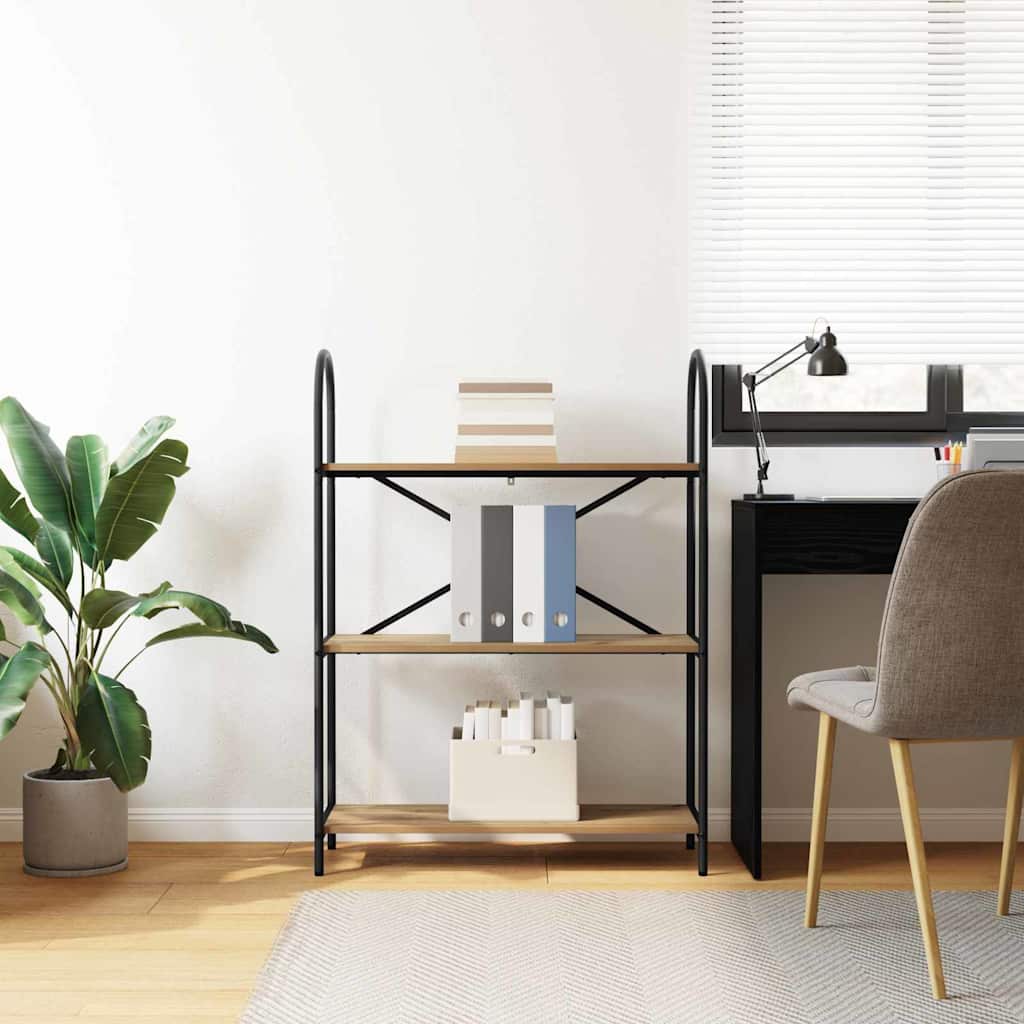 Bookshelf Artisan Oak 80 x 30 x 109 cm Particleboard