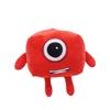 14-18cm Cartoon Number Plush Doll Toys Educational Stuffed Movie Anime Kids Early Childhood Birthday Christmas Gift