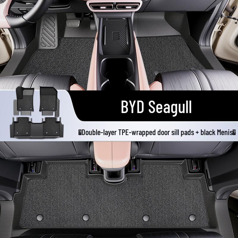 2025 BYD Seagull Full Coverage TPE Floor Mats - Car Interior Accessories