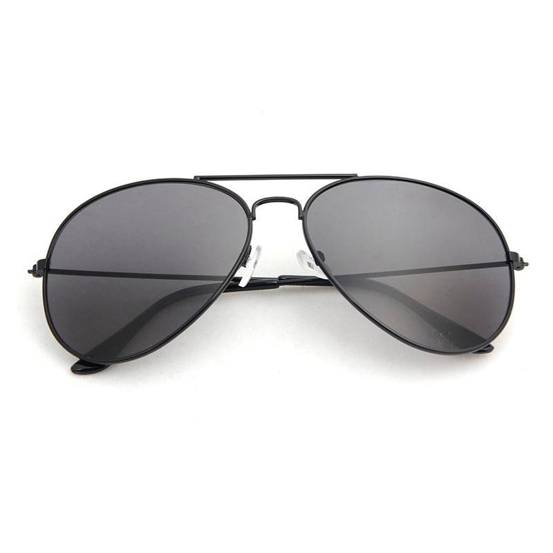 

Солнцезащитные очки-авиаторы из металла для взрослых, мужские, трендовые, цветные, очки-жабы чёрный