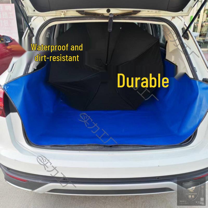 Waterproof Car Partition Mat & Seat Cover - Dirt-Proof Trunk Divider & Pet Mat
