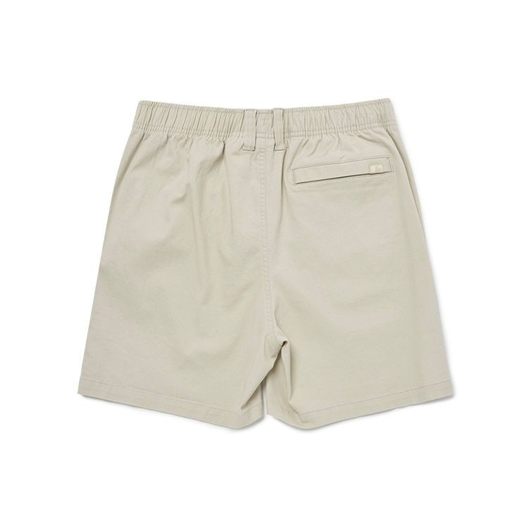 MLB Basic Logo New York Yankees Woven Small Logo Mid Rise Casual Shorts Unisex Shorts Beige 3ASMB0123-50BGL