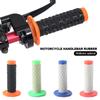 2 szt. Uniwersalne 7/8" 22mm Chwyty Kierownicy Motocyklowej Antypoślizgowe Gumowe Chwyty Manetki Gazu Do Motocykla Motocross Off Road E-Bike Hulajnogi