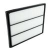 Black Air Filter Direct Fit Easy Installation. Plastic Plug-and-play