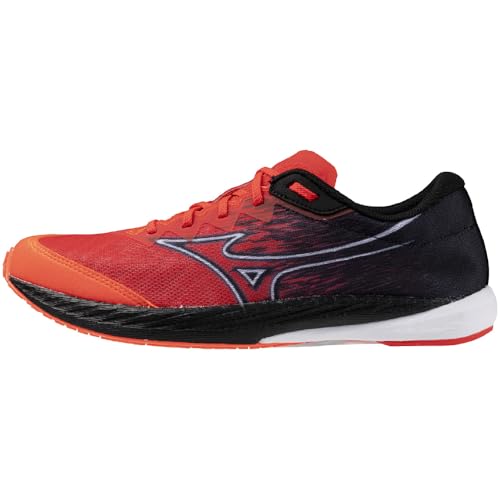 

Шиповки Mizuno Wave Duel 4, Легкие и с амортизацией для клубных занятий, Легкая атлетика, 800 м и выше, Красный x Белый x Черный, Размер 25,0 см, 2E