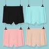 Damen Sommer Seide Nahtlos Anti-Durchscheinen Fitness Flacher Boden Slips