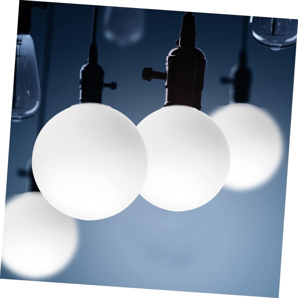 Angoily Spherical Lampshade Decorative Pendant Light Shade Mount Lamp Shades Living Globe Lights Replacement Globe Lamp Shade Round Ceiling Light