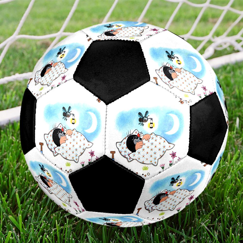 Krtek Theme Size 5 Soccer Ball, Suitable for Both Indoor and Outdoor Matches, a Gift Suitable for Everyone.