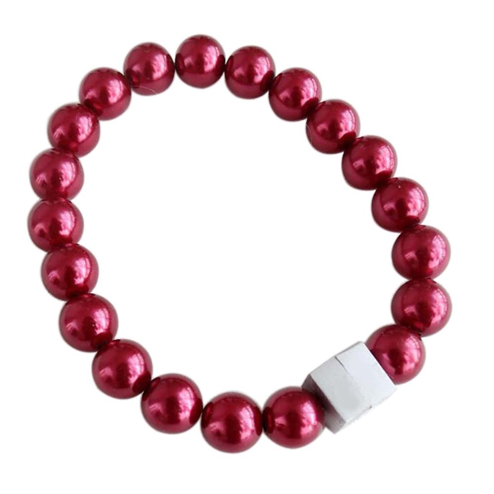 New Winter Stylish ABS Faux Tieback Ring Pearl Magnetic Buckle Curtain Rope Home Decor