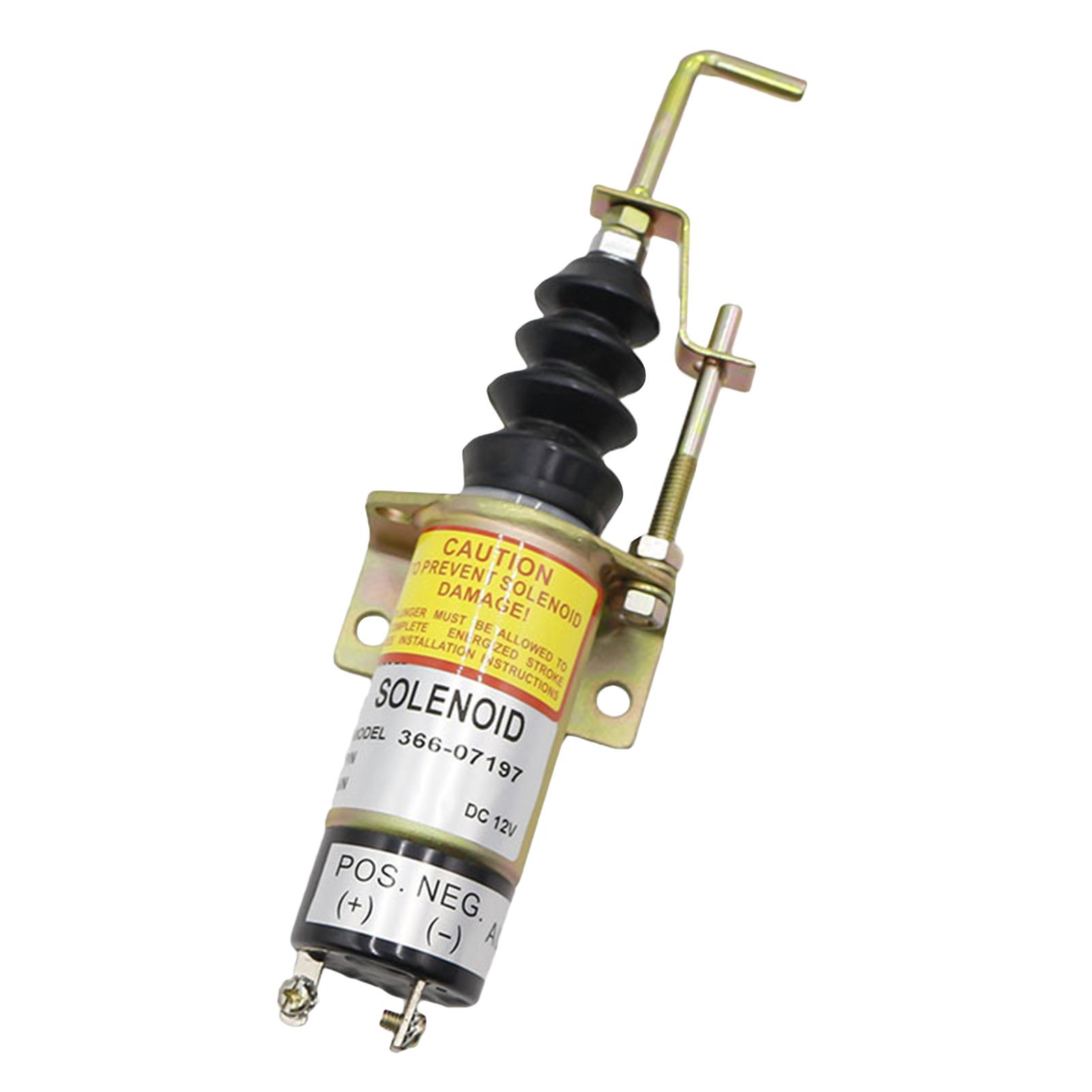 

TMC 1502-12C7U2B2S1 Електромагнітний клапан відсікання дизельного палива 366-07197 SA-3405T 12V