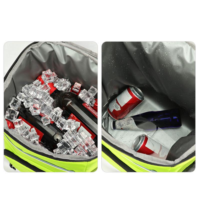 Refrigerator Bags Soft Insulated Cooler Backpack Thermal Isothermal Fridge Travel Outdoor Beach Ice Beer Backpack 30L