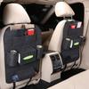 Felt Car Back Seat Organizer with 7 Pockets, Car Back Seat Kick Protector, Multi-Function Car Storage Bag, Home Felt Storage Bag