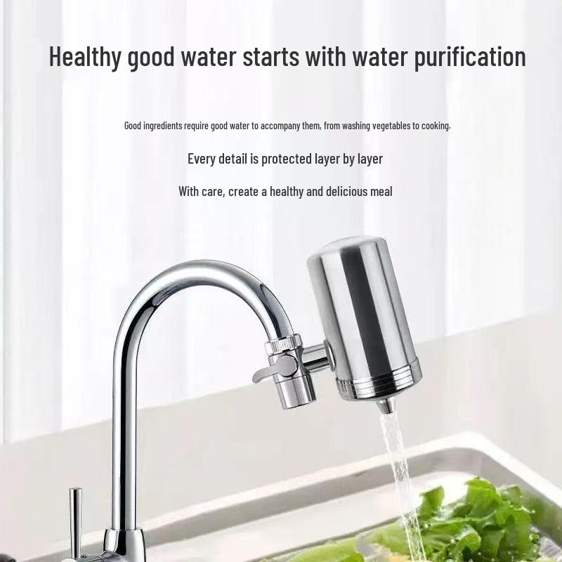 304 Stainless Steel Kitchen Faucet Water Purifier with Ceramic Filter Activated Carbon Ceramic Filter Element
