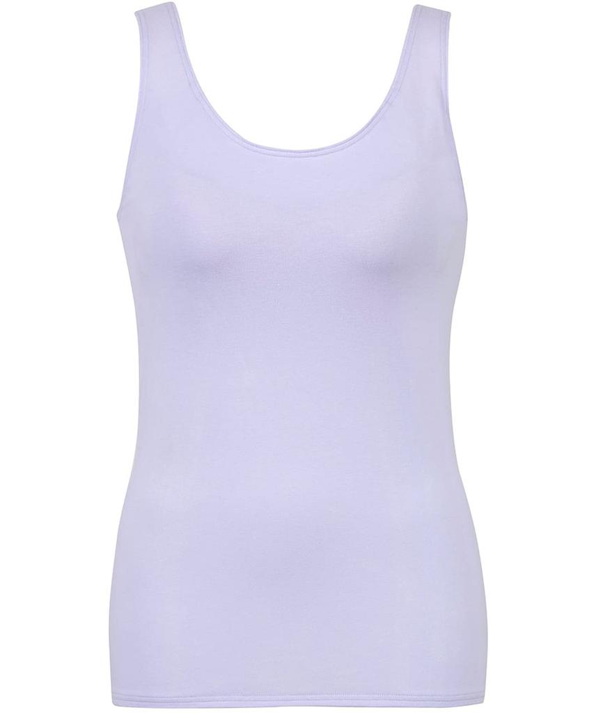 Tank Top with Cotton Beautiful Silhouette Bra Cotton Blend Inner Bra Large and Small S [Wing/Wacoal] Cups, S~4L, Blend, Comfortable, [Synchro Top,