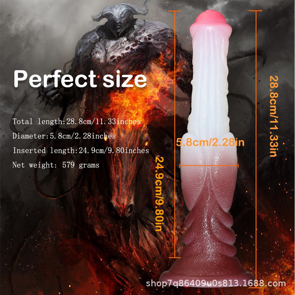 Alien Liquid Silicone Simulation Penis with Adult Charm  Artificial Penis  Male and Female Fist Sex  Super Large Long Anal Plug Anal Expansion Device