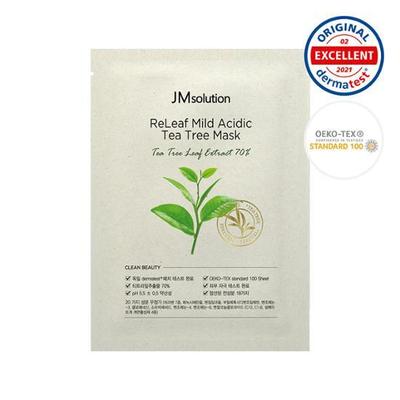 JM Solution Relief Mild-saure Teebaummaske 1 Blatt