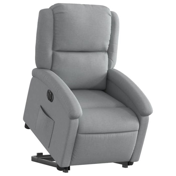 VidaXL Electric Recliner, Relaxation Chair with Adjustable Backrest and Footrest, Living Room Seat, Modern, 3204188