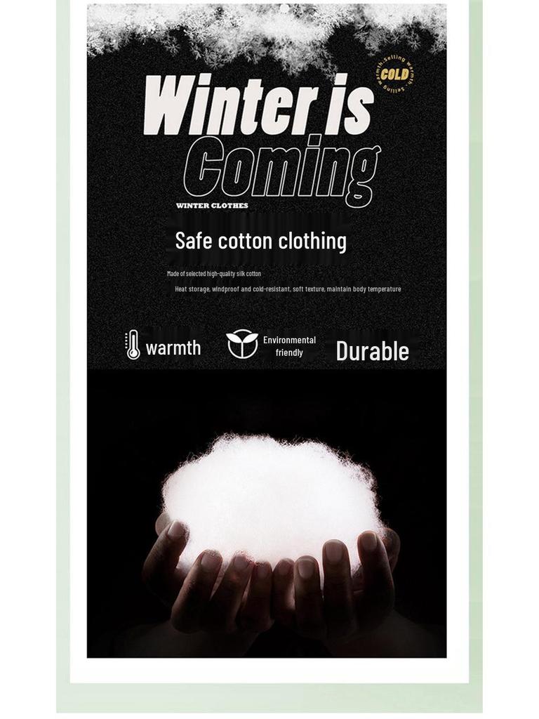 Men's Winter Thick Cotton Coat - Trendy Bread Jacket