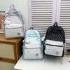 Schoolbag Versatile Student Backpack Korean Girl Wind Star School Bag Junior High School High School Large Capacity Lightweight College Style Backpack