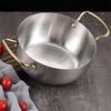 YOSHIDA CRAFTSMAN Stainless Steel Double-Handle Noodle & Soup Pot