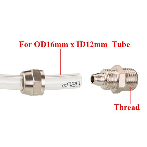 5Pcs Pneumatic Air Fitting PC4 6 8 10 12 14 16mm Thread M5 PT1/8  3/8 1/2 1/4 Quick Lock Connector For Pipe Tube Hose