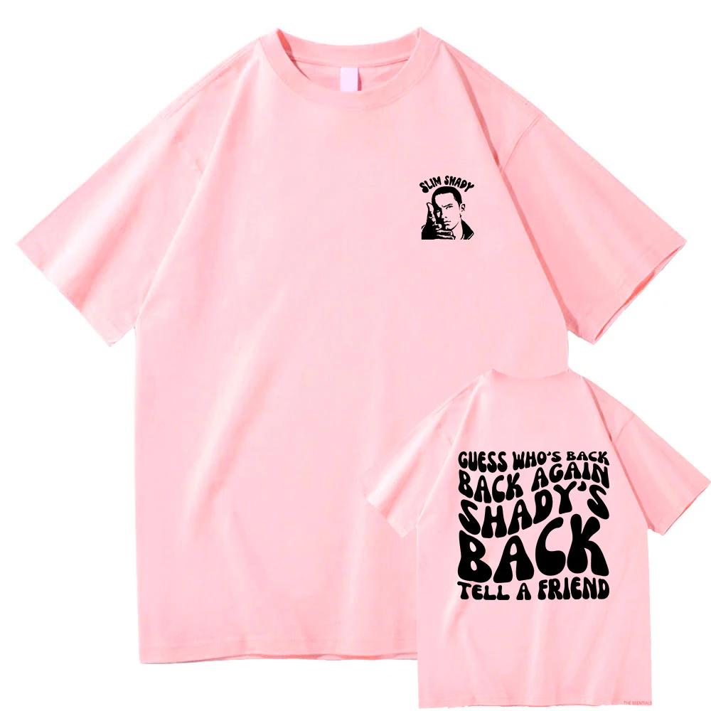 Eminem Neues Album T-Shirt Vintage Herrenbekleidung Harajuku Sommeroberteile Unisex Baumwolle Grafik T-Shirts