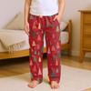 Children's Soft Comfortable Pyjama Bottoms Casual  Christmas Print Home Pants
