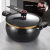 Non-Stick Chubby Micro-Pressure Pot Large Capacity Soup Pan Practical Stew Pot  Stove
