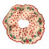 Elastici per Capelli Ricamati per Donna Fasce per Capelli e Braccialetti in Pizzo Dolci Accessori per Capelli Scrunchies Grandi
