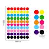 19mm Round Waterproof Self-Adhesive Color Dot Labels for Identification and Classification