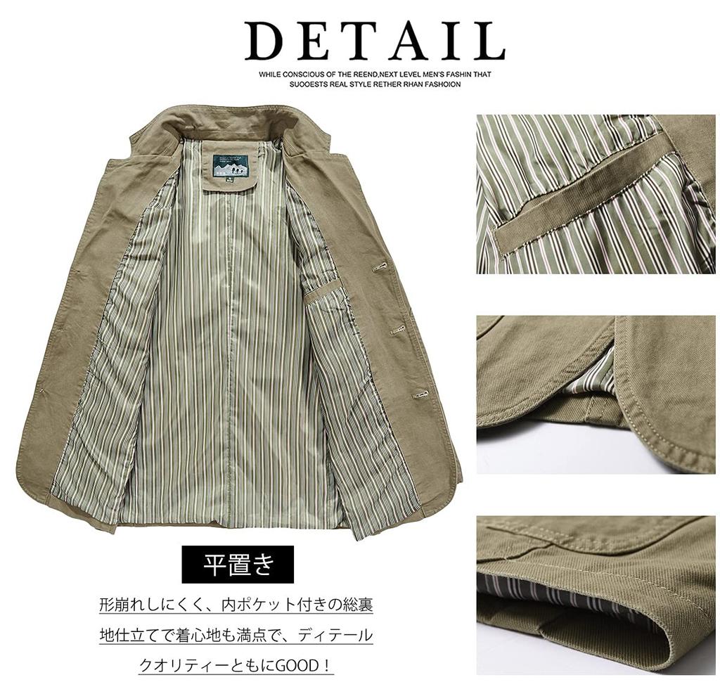 Skräddarsydd Jacka Blazer Bomull Business Casual 3 Knappar Smal Ytterkläder Jacka Tjock Kallsäker Vindtät Mode Snygg Stor Storlek [GmrvaMen]