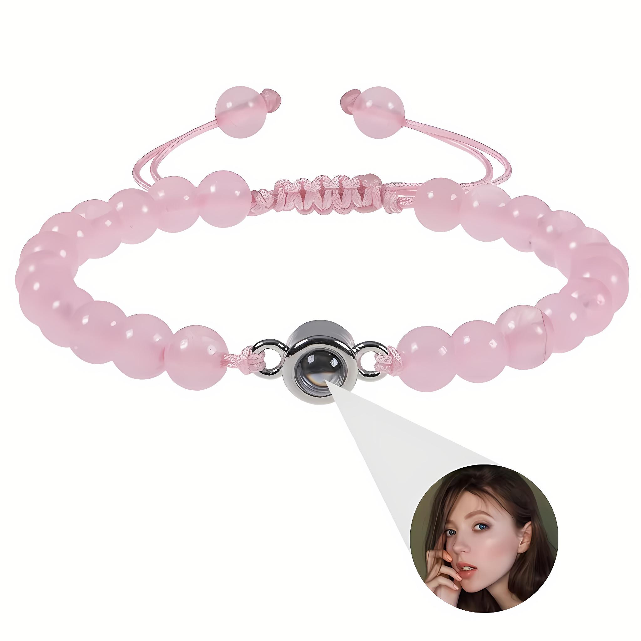 

Custom Bracelet with Picture inside Personalized Projection Bracelets with Photo Picture Bracelet Personalized Memorial Gifts