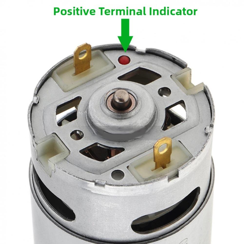 1pc RS550 DC Motor 12V 14.4V 16.8V 18V 25V Motor High Torque Electric Motors With 12 Teeth For Power Tools Robotics