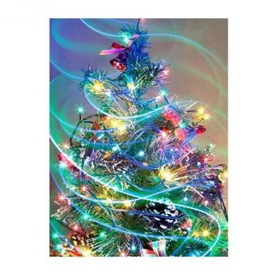 Pictură cu diamant complet 5D Diy Decorați bradul de Crăciun Broderie cu punct de cruce Home Decor Handmade