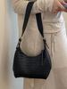 Cross2026 Women's Trendy Woven Tote: High-End, Versatile Single Shoulder Bag for Commuting and Style