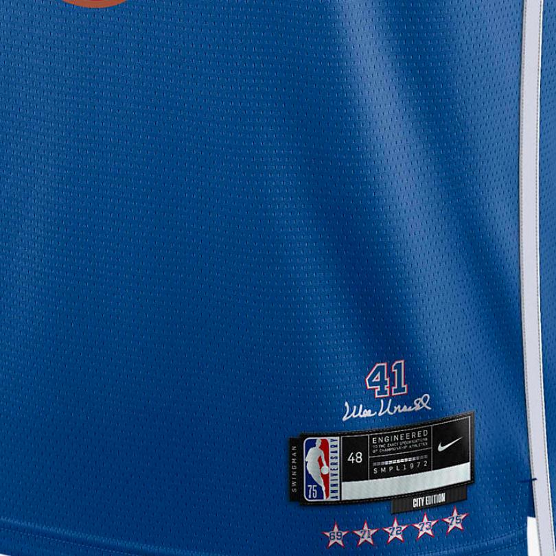 Nike Washington Wizzards Bradley Beal City Edition Jersey Blue Men Streetwear DB4048-477
