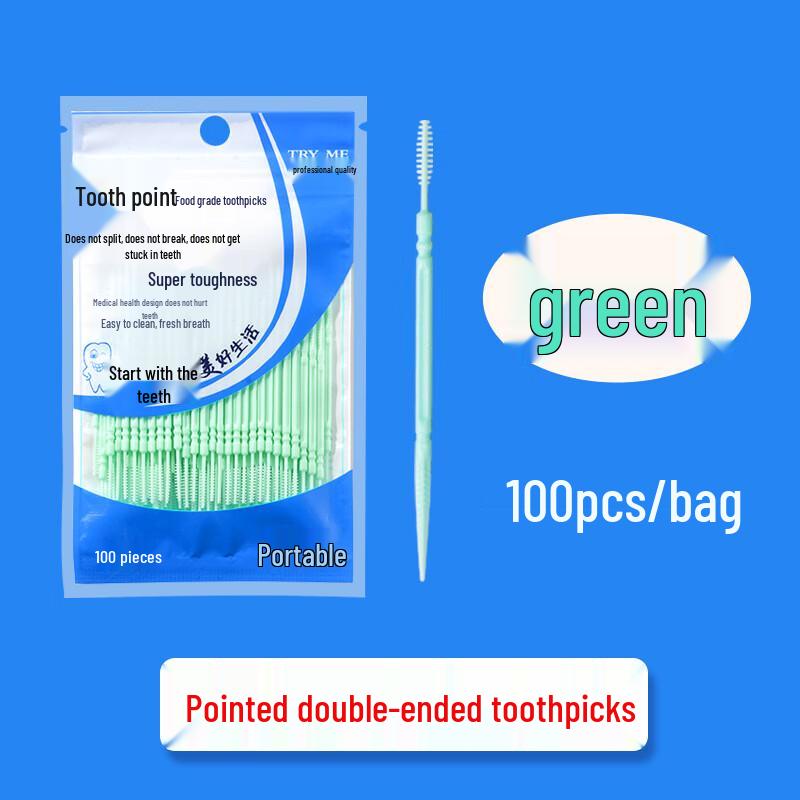 Chidian Plastic Double-Headed Toothpicks