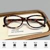 Retro Anti-Blue Light Reading Glasses New Style Personalized Reading Glasses Fashionable Hyperopia Glasses for Men and Women