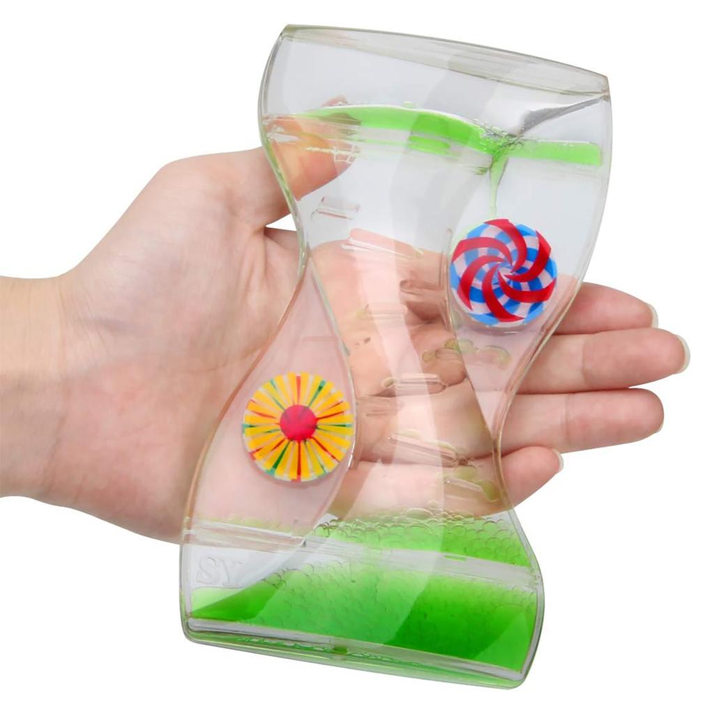 Rotating Windmill Double Wheel Pressure Reducing Oil Drop Pressure Reducing Toy, Creative Home Liquid Decoration