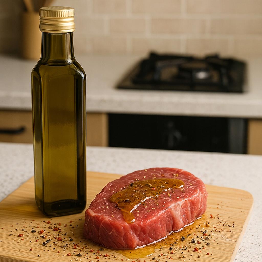 Bottle of MARASCA OLIVE 250ml for olive oil, tinctures, vinegar, oil, syrup, sauce bottles