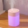 Mini USB Humidifier with Seven-Color Ambient Light for Home, Bedroom, and Car