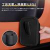 UrbanPulse Car Drink Cup PU Car Seat Back Door Drink Trash Storage Drink Smartphone Small Item Easy Car Interior Car Black Holder, Holder, Leather, &