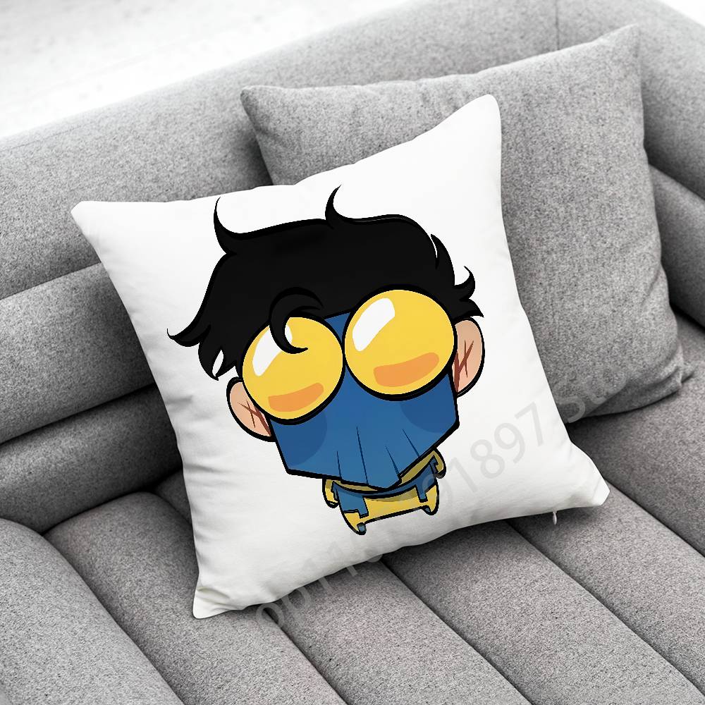M-Mohawk Mark I-Invincible Throw Pillow Case For 45cm 40cm 55cm 50cm 30cm Square Car Pillowcase Shell