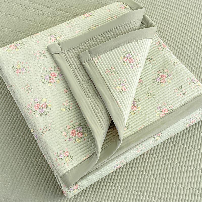 Doppellagiges Garn Gewaschene Baumwolle Bettdecke Beidseitig verwendbare Tatami-Matratze Baumwoll-Bettlaken Matratze