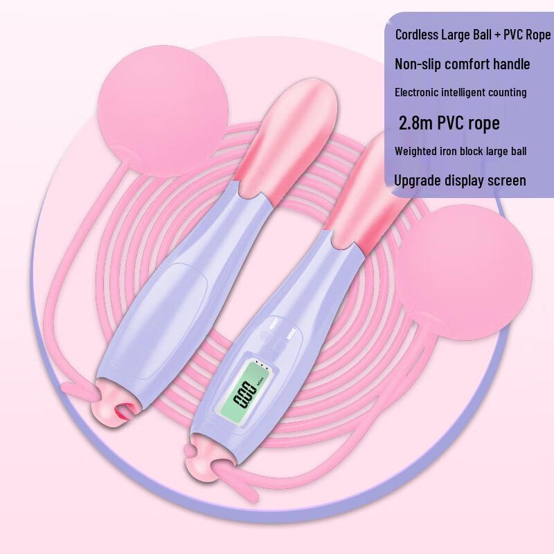 Adjustable Cordless Counting Jump Rope Set