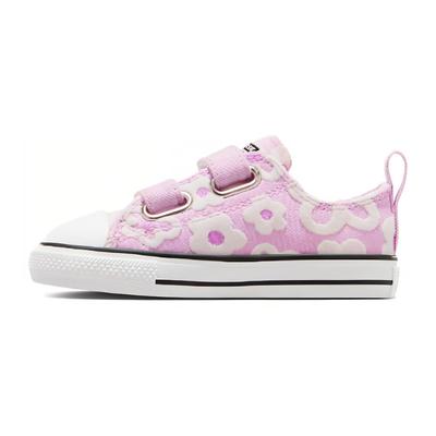 Chuck Taylor All Star Floral Low Top Kids Canvas Shoes Purple Infant And Toddler A09079C