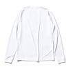 Spalding Volleyball Long Sleeve T-Shirt, Fast Fit, Size S (SMT22183V), White, Large