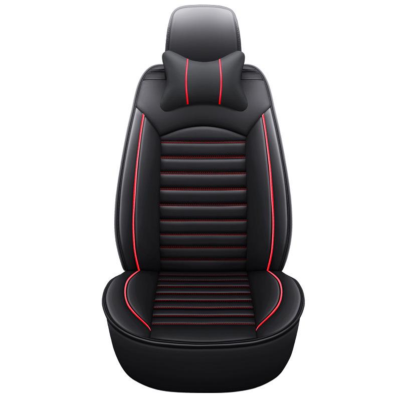 A1 Full Leather Car Seat Cushion - Universal Sport Design