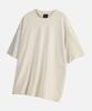 MOZMOZ [2Pack] Plain Pigment Oversized Short Sleeve T-Shirt